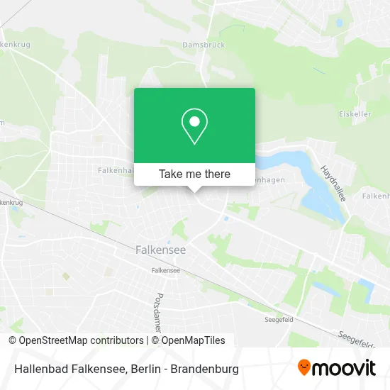 Hallenbad Falkensee map