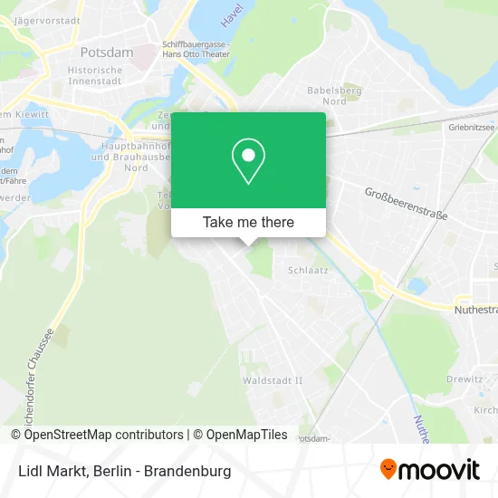 Lidl Markt map