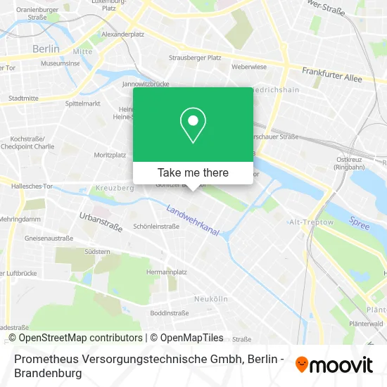 Prometheus Versorgungstechnische Gmbh map
