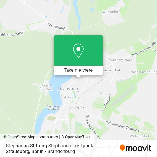 Stephanus-Stiftung Stephanus-Treffpunkt Strausberg map
