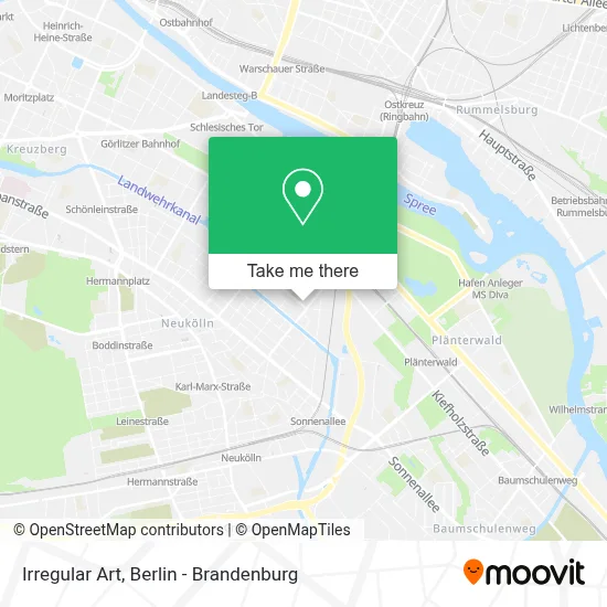 Irregular Art map