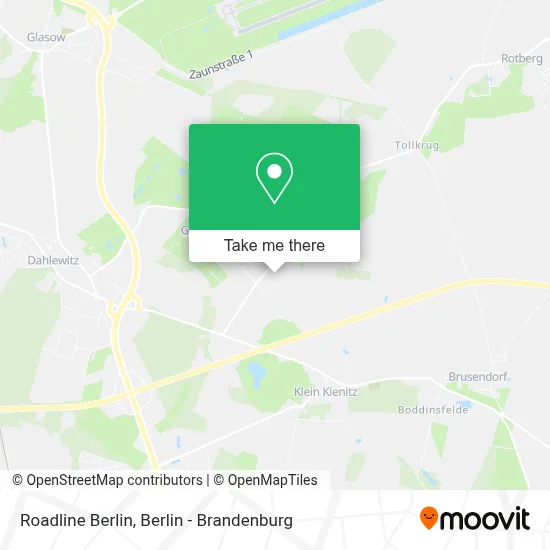 Roadline Berlin map