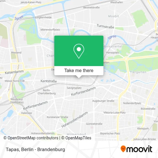 Tapas map