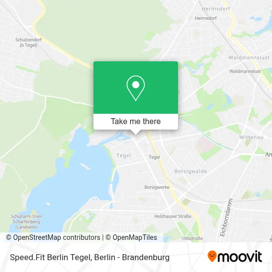 Speed.Fit Berlin Tegel map