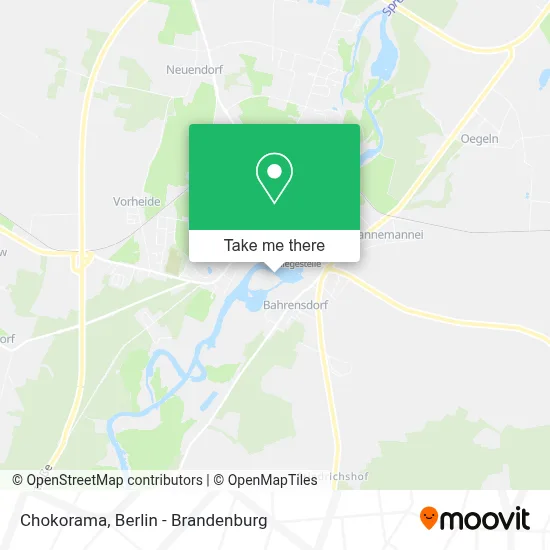 Chokorama map