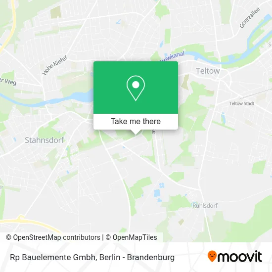 Rp Bauelemente Gmbh map