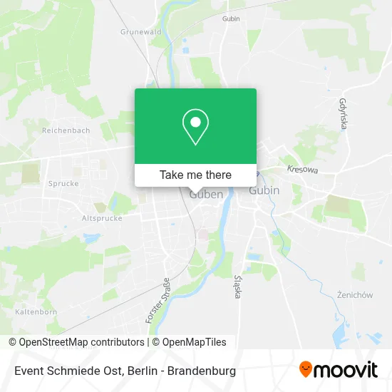 Event Schmiede Ost map