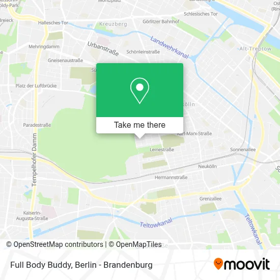 Full Body Buddy map