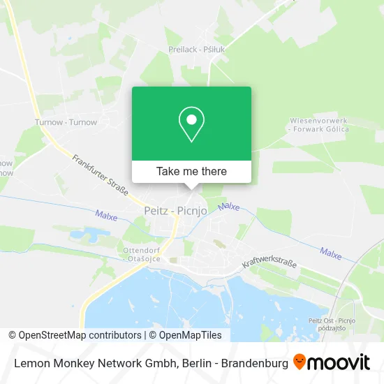 Lemon Monkey Network Gmbh map
