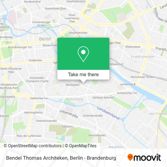 Bendel Thomas Architeken map