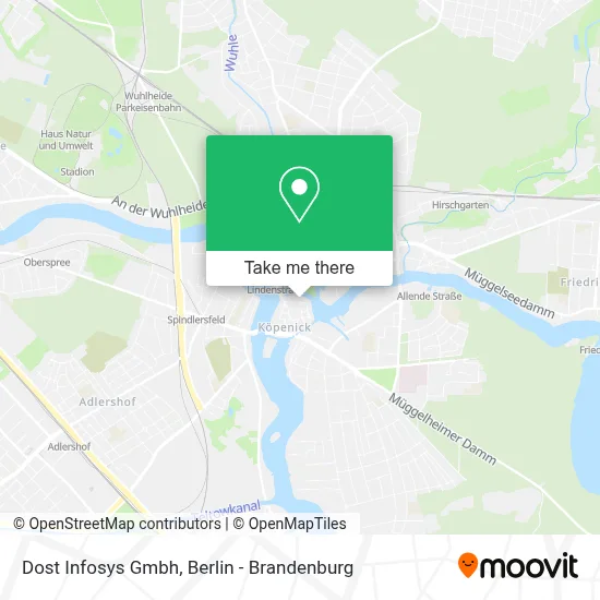Dost Infosys Gmbh map