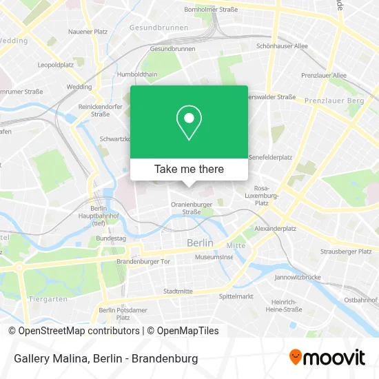 Gallery Malina map