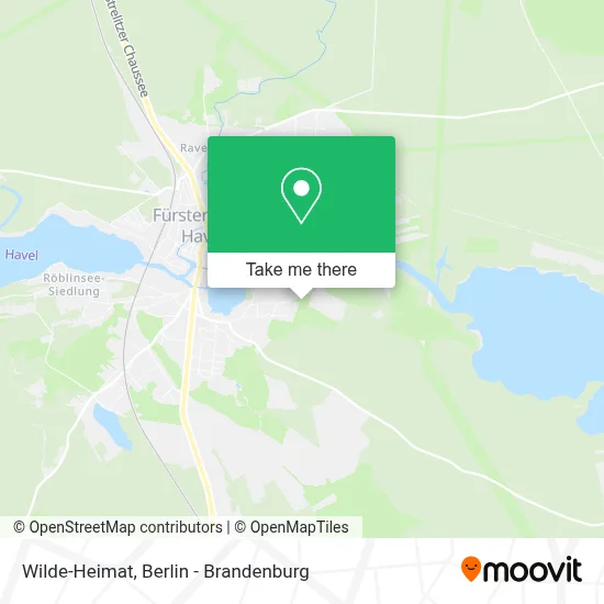 Wilde-Heimat map