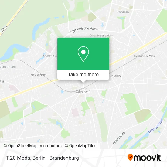 T.20 Moda map