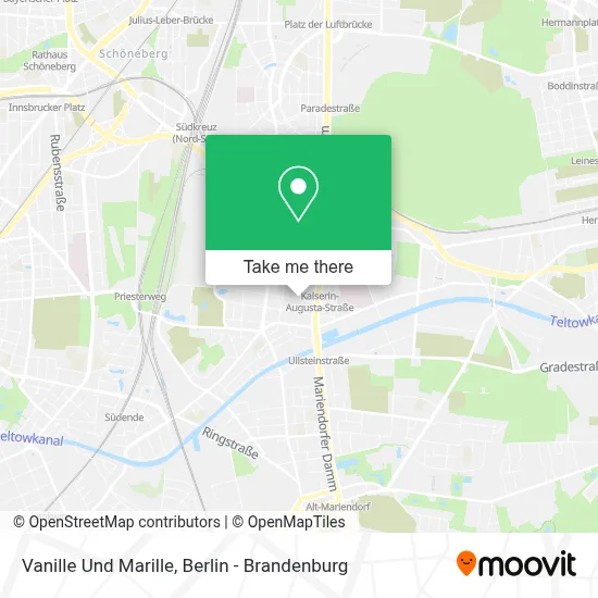 Vanille Und Marille map