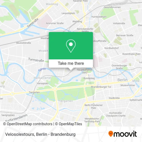 Velosolextours map