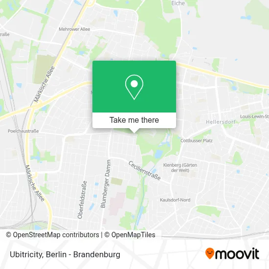 Ubitricity map