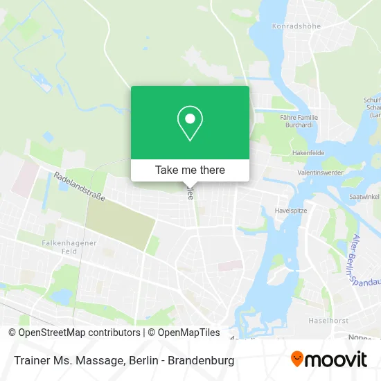 Trainer Ms. Massage map