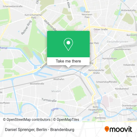 Daniel Sprenger map