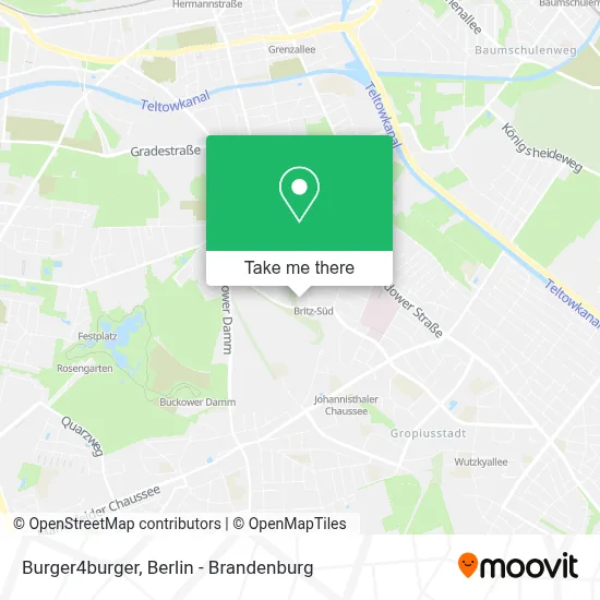 Burger4burger map