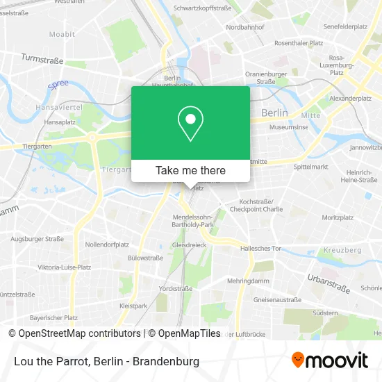 Lou the Parrot map