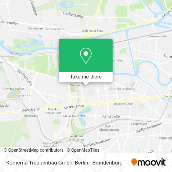 Komerna Treppenbau Gmbh map