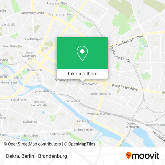 Dekra map