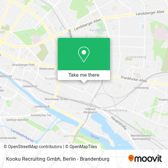 Kooku Recruiting Gmbh map