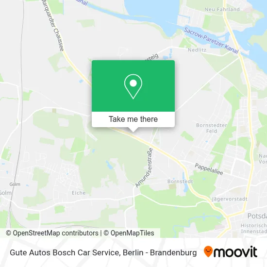Gute Autos Bosch Car Service map