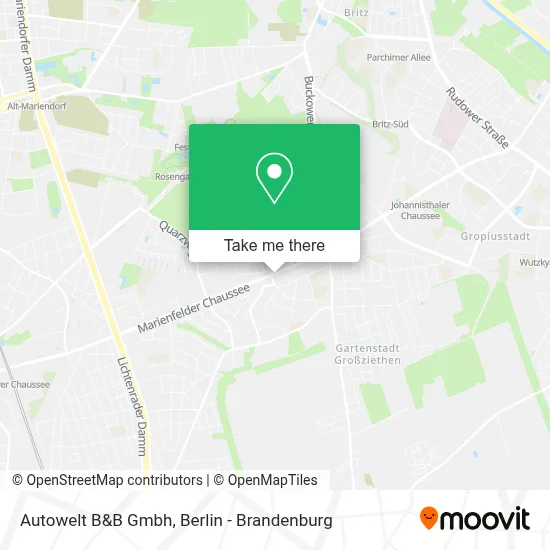 Autowelt B&B Gmbh map