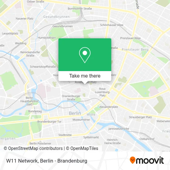 W11 Network map