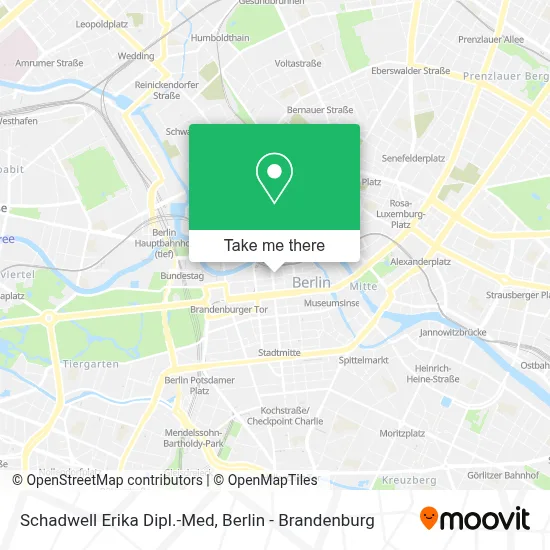 Schadwell Erika Dipl.-Med map