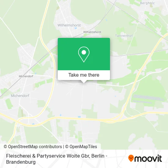 Fleischerei & Partyservice Woite Gbr map
