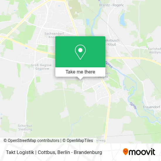 Takt Logistik | Cottbus map