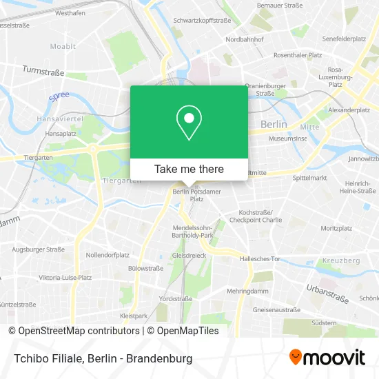 Tchibo Filiale map