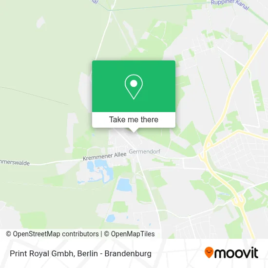 Print Royal Gmbh map