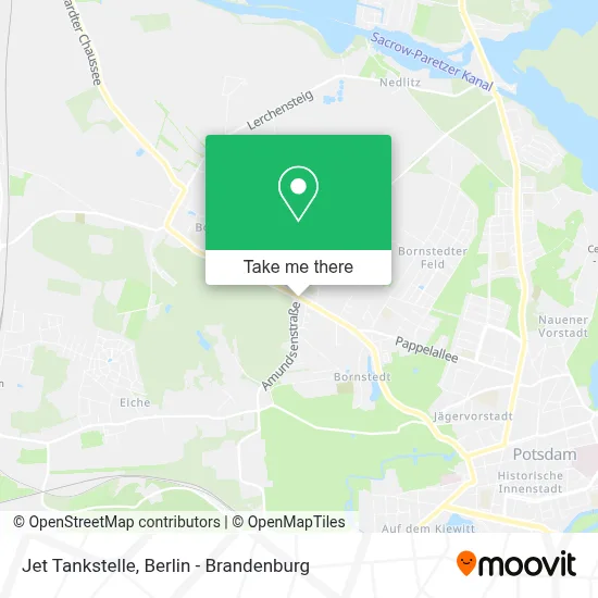 Jet Tankstelle map