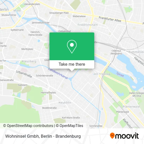 Wohninsel Gmbh map