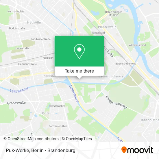 Puk-Werke map