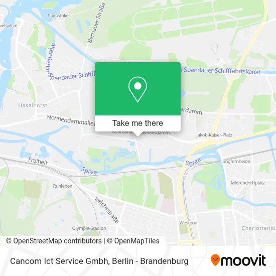 Cancom Ict Service Gmbh map