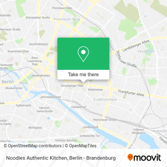 Noodles Authentic Kitchen map