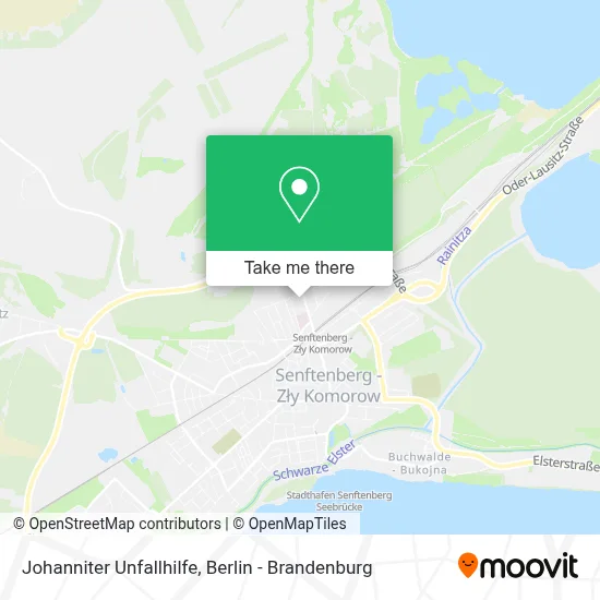Johanniter Unfallhilfe map