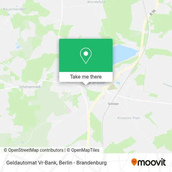 Geldautomat Vr-Bank map