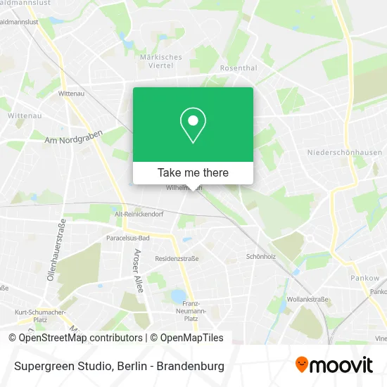 Supergreen Studio map