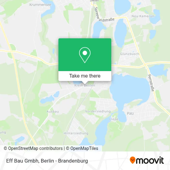 Eff Bau Gmbh map