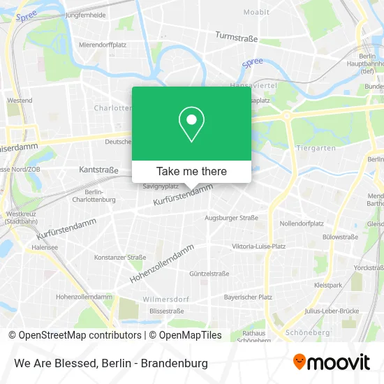 We Are Blessed map