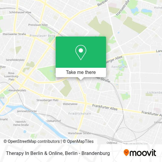Therapy In Berlin & Online map