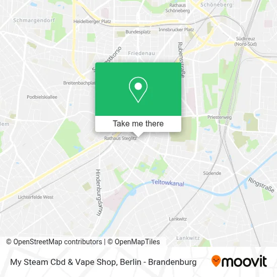 My Steam Cbd & Vape Shop map