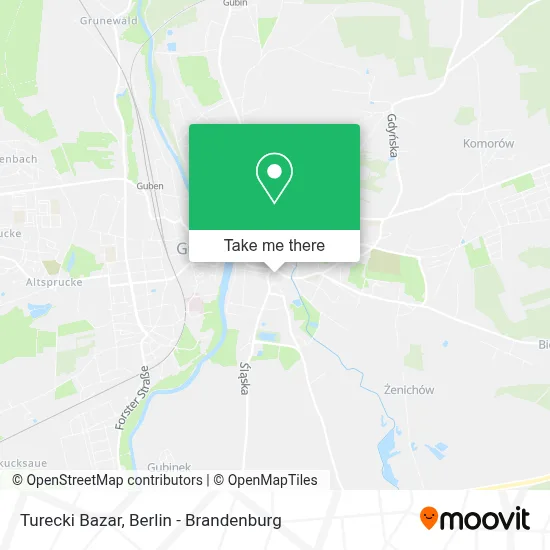 Turecki Bazar map