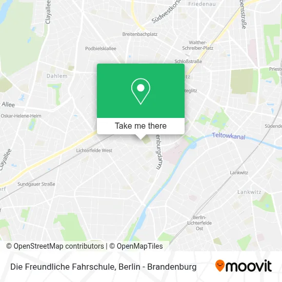 Die Freundliche Fahrschule map